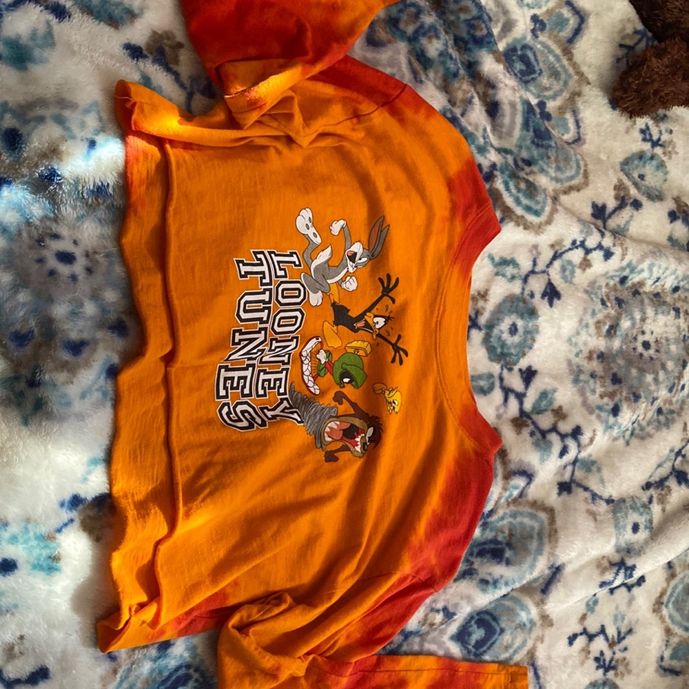 luney tunes cropped long sleeve
